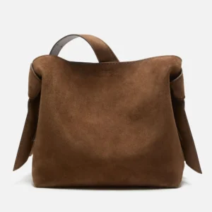Musubi suede midi bag