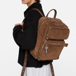 Camero Gym Suede Backpack